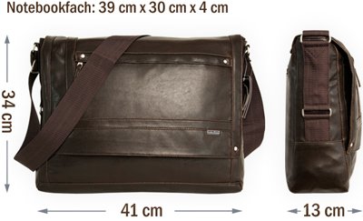 Daniel Ray Laptoptasche GRANTS brown - 7