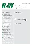 Outsourcing Rechtsfragen und Vertragsgestaltung (Schriftenreihe RdW) by 