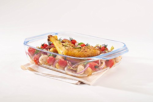 Pyrex 409000 Bräter/Auflaufform, rechteckig, 39 x 25 cm - 5