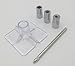 Produktbild Hycy 6/8/10Mm Mini Tasche Loch Jig Holzbearbeitung Bohrer Guide Set Leiter Für Bohrlokalisation Dübel Jig Guide Für Elektrowerkzeuge