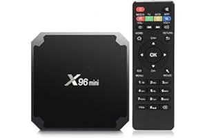 IFNI Box TV X96 Mini 1 Go de RAM et 8 Go de ROM Box Android TV Box Media Player Haute qualité (Android 10.0) avec telecommande et Cable HDMI, Lecteur multimédia Boite TV 4K