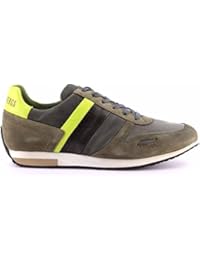 Zapatos Hombres Sneakers BIKKEMBERGS BKR102103 Low Raw Sax Bomb Tamp Verde Lime