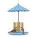 Produktbild QNMM Wild Bird Hanging Feeder, Ziehen Sie mehr Vögel an, die perfekt für die Gartendekoration außerhalb des Garten-Außen-Villa-Balkons blau sind,A