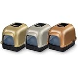 Katzentoilette Katzentoilettenhaus Haubentoilette inkl. Schaufel und Filter 43 x 56 x 40 cm