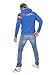 Nebulus Lifestyle Kinley (Q1737) - Hooded Fleece Jacket - Men - cobalt blue - L