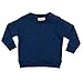 Larkwood Childrens Crew Neck Sweatshirt With Shoulder Poppers Navy