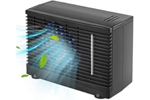 EJOYOUS Mini Condizionatore Portatile 12V, Ventilatore per Auto del Dispositivo di Raffreddamento Dell'acqua, Mini Ventilatore da Tavolo Basso Rumore Dispositivo di Raffreddamento Della Ventola