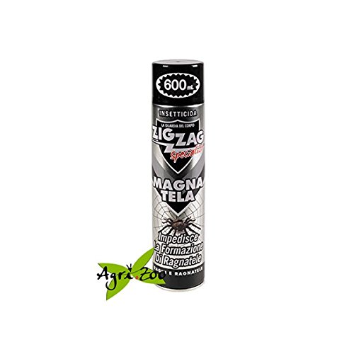 Zig Zag Specialist - Magna Tela - Insetticida per ragni impedisce la formazione di ragnatele 600ml