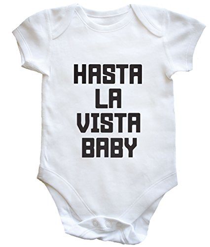 HippoWarehouse Hasta La Vista, Baby baby vest boys girls