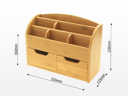 Wandablage Briefhalter Wandboard Briefablage, Tisch-und Wandorganizer - 6