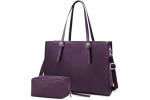 NUBILY Torebka na zakupy damska duża czarna torebka skórzana torba na ramię torba do pracy duża laptop biznesowa torba do szkoły torby 15,6 cala