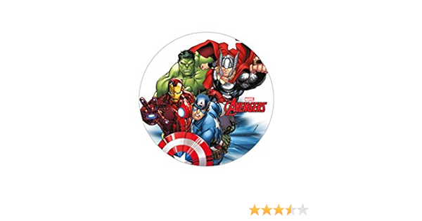 Modecor Disque Azyme Pour Decor De Gateau Avengers Assemble Tipo 4 Amazon Fr Cuisine Et Maison