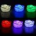 Youpin 7 Color Changing Rose Flower Night Light,Rose Shape Candle LED Mostone Night Lamp Colorama Light Novelty Romantic Plastic Cute Lamp For Room Christmas Party Decor Decoration