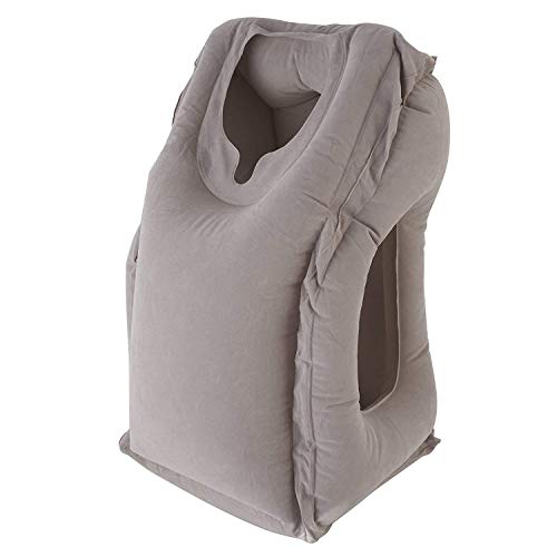 AIRGOODS Almohada de viaje inflable para cuello, rostro, cabeza y soporte corporal