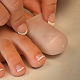 PEDIMEND 2x Silicone GEL TOE CAP TUBE PROTECTORS Prevent Friction Injury - Corns - Calluses - Help Recover Blisters - Bunions - Foot Pain Relief - Cushion - Toe Nail Protectors - Runners / Bruised Toe Protector / Ingrown Toe Nails