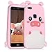 Price comparison product image kwmobile Pig Silicone Case for Huawei P10 Lite - Soft Silicone Gel Protective Cover with Cute Design