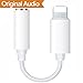 Price comparison product image Lightning Jack Adapter,Lightning to 3.5 mm Headphone Jack Adapter for iPhone 8/8Plus iPhone 7/7Plus iPhone X iPod/iPad Lightning Connector to 3.5mm AUX Audio Jack Earphone Extender Jack Stereo Dual Lightning Adapter & Splitter with , Female Audio Jack Headphone Cable Headphone for iPhone 7/7Plus - Support IOS 11.2 or Later