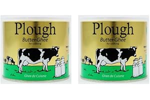 ZEN GROUP (2 Pack) Plough Butter Ghee 500g – Golden Clarified Butter, Traditional Desi Ghee, Lactose-Free, Ideal for Cooking & Frying