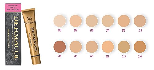 DERMACOL FILM STUDIO LEGENDARY HIGH COVERING MAKE UP FOUNDATION HYPOALLERGENIC (213)