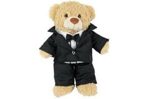 Splodge Teddy Parties Costume de Mariage de Smoking - 25cm - vêtements Ours en Peluche