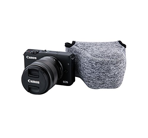 eFonto JJC Ultra l ger en n opr ne sans miroir Camera Pouch Sac pour appareil photo Canon EOS M M2 M3 M10 18 55 mm ou 15 45 mm ou objectif 11 22 mm Nikon 1 J1 J2 J3 J4 J5 10 100 mm ou 30 110 mm Lens Nikon Coolpix L810 L820 L830 Medium jusqu 113 x 69 x 112 mm Noir Gris reviews eFonto JJC Ultra l ger en n opr ne sans miroir Camera Pouch Sac pour appareil photo Canon EOS M M2 M3 M10 18 55 mm ou 15 45 mm ou objectif 11 22 mm Nikon 1 J1 J2 J3 J4 J5 10 100 mm ou 30 110 mm Lens Nikon Coolpix L810 L820 L830 Medium jusqu 113 x 69 x 112 mm Noir Gris