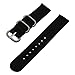 Produktbild TRUMiRR 18mm Ballistic Nylon Uhrband Zulu 2 Stück Strap für Huawei Uhr 1. / Fit Ehre S1, Asus Zenwatch 2 Damen 1.45 '' WI502Q, Withings Activite / Pop / Stahl HR 36mm, Fossil Q Tailor, LG Uhrenart