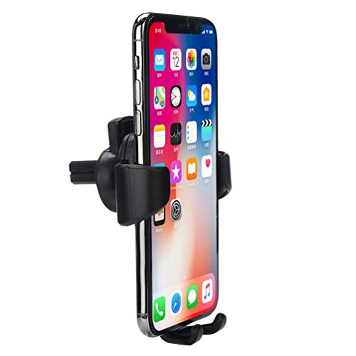 Preisvergleich Produktbild Wokee Handyhalterung Auto handyhalter fürs Auto Handyhalter-Schwerkraft-Reaktions-Aut... Air Vent Monut für GPS-Telefon- KFZ Lüftung Belüftung Handy Autohalterung [360 Grad]