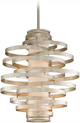 Corbett 28574356 Three Light Modern Silver Down Pendant by Corbett