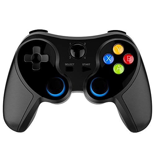 Preisvergleich Produktbild Boman Drahtloser mobiler Gamecontroller Bluetooth Gamepad-Controller Joystick Ergonomie Hochpräziser Doppel-Joystick Hohe Empfindlichkeit für Android Ios PC TV-Box