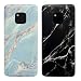 Produktbild Kompatibel mit Huawei Mate 20 Pro Marmor Handyhülle Hülle Case Silikon Transparent Tasche Cover Durchsichtige Schutzhülle Handytasche Softcase Handycover Rückhülle Bumper Blaues gelbes schwarzes Weiß