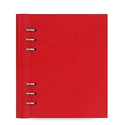 Filofax 023615 Clipbook Carnet de note A5 Rouge
