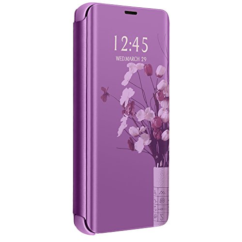 7Pite Compatible with Leder Hülle Galaxy A7 2018 360 Grads Ultra Dünn PU+PC Flip A7 2018 Handyhülle Kratzfeste Mit Standfunktion Case Cover Bumper Schutzhülle für Galaxy A7 2018 (Lila) 7Pite Compatible with Leder Hülle Galaxy A7 2018 360 Grads Ultra Dünn PU+PC Flip A7 2018 Handyhülle Kratzfeste Mit Standfunktion Case Cover Bumper Schutzhülle für Galaxy A7 2018 (Lila)