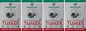 NAGARJUNA Tusker Balm (Pack of 4 x 10 g)