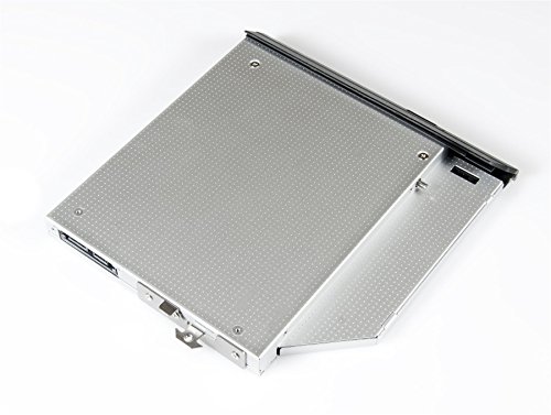 Opticaddy© SATA-3 HDD/SSD Caddy für HP Elitebook 8460p, 8460w, 8470p, 8470w mit Opticaddy OptiSpeed Technologie – ersetzt optisches Laufwerk (original Opticaddy Festplattenrahmen, Einbaurahmen, Adapter) - 3