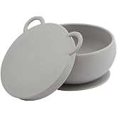 OiOi Kapaklı Kase Powder Grey