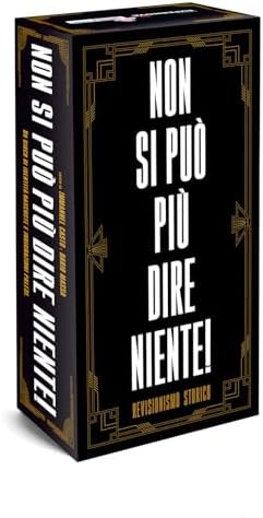 Studio Supernova - Non Si Può Più Dire Niente! Revisionismo Storico - Terza uscita del party game per adulti indignati firmato Immanuel Casto, 4-12 giocatori, 18+, Edizione in Italiano
