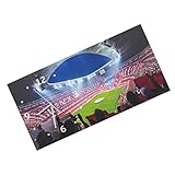 FC Bayern München Wanduhr Allianz Arena Uhr
