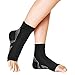 Produktbild Plantarfasziitis Socken, omorc Foot Care Kompression Socken Ärmel mit Arch & Knöchelbandage, Ferse Hugger erhöht Blutzirkulation und lindert Schwellungen – Fuß Pflege für Running, Walking, Wandern, Radfahren, Reisen, groß (1 Paar)