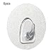 Produktbild ForceSthrength Scrub Round Starke Sticky Hook Nail Free Punch Keine Spur Magic Stick Hook Transparent 10PCS