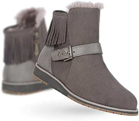 Emu Australia Women's (Beach Collection) Oxley (W11282) Merino Wool Boots, Charcoal/Anthracite, UK 5