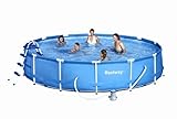Con forma rectangular Bestway - Piscina Octogonal con Bomba, 457 x 91 cm (56066)