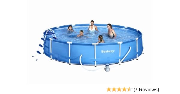 Bestway 15 X 36 Inches 56066gs S P Frame Pool Set Amazon Co Uk Garden Outdoors