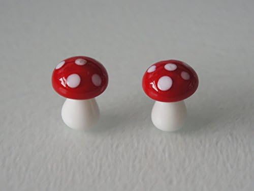 SET OF 2 MAGICAL TOADSTOOLS FOR FAIRY GARDEN OR HOME PLACE NEXT TO FAIRY DOOR