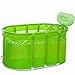 Produktbild Badewannen Inflatable, erhöhen zusammenklappbarer Tub Erwachsene Edelstahlhalterung Badezimmer Badewanne Barrel Folding, Convenient, Grün, 110 * 60 * 60