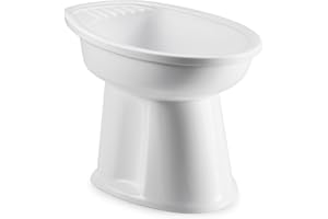 Mille Idee – Bidet da Campeggio Portatile e Smontabile | 2 Pezzi in Plastica | Per Camper, Roulotte, Barca, Tenda | Leggero e Facile da Pulire – 47 x 39 x 39 cm