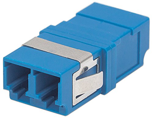 Preisvergleich Produktbild intellinet 760553 LC Singlemode Duplex Adapter blau
