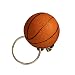 Produktbild Toyvian Basketball Keychain Schlüsselanhänger Basketball Fans Souvenir Geschenk Auto Tasche Anhänger 4 cm (Orange Raue Oberfläche)