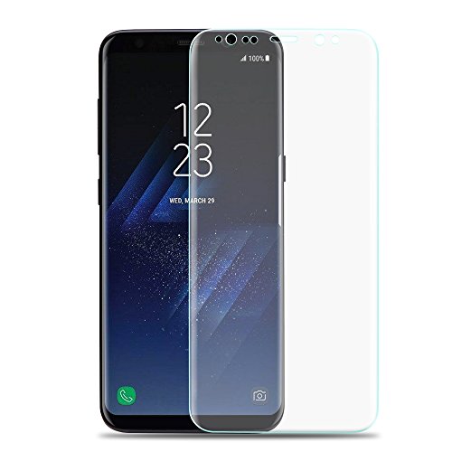 Preisvergleich Produktbild Samsung Galaxy S8 Full Cover Panzerglasfolie Folie Panzerglas 3D 9h Curve neue Version in Transparent von VAPIAO