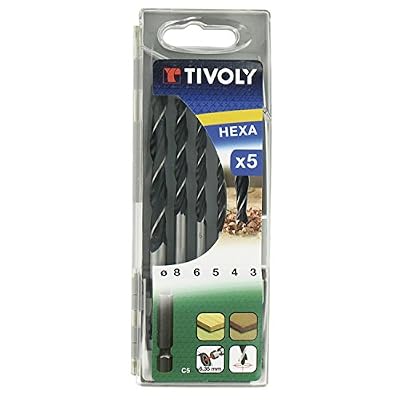 Tivoly 10803770001 Coffret de 5 Forets bois hexagonaux