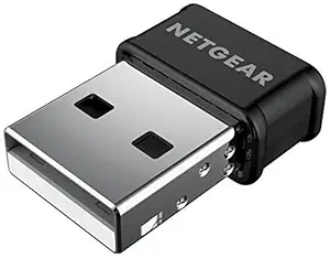 Netgear AC1200 WiFi USB Adapter, USB 2.0 Dual Band, Compatible with Windows and Mac (A6150) - Black